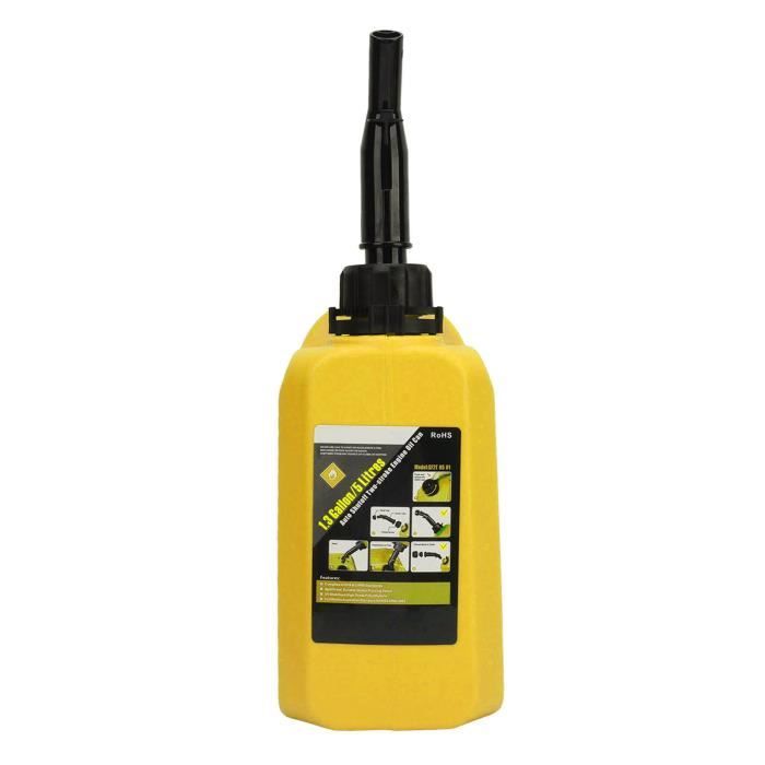 Réservoir Essence Plastique 5.5L Bleu - Voiture Camion Bateau Chauffage Parking