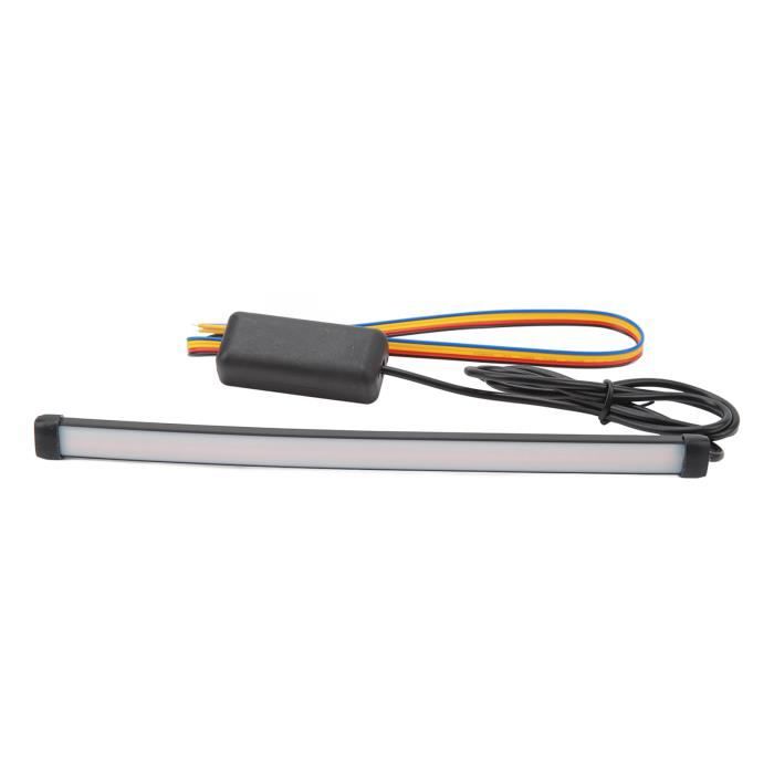 Barre Lumineuse Vintage Target Tech 12V - Modèle 450112 Ambre - Pour Custom Rétro Ou Décoration