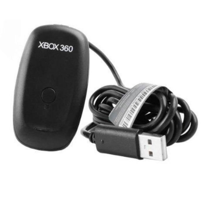 PC USB Récepteur de jeu pour xbox 360 noir - Cdiscount