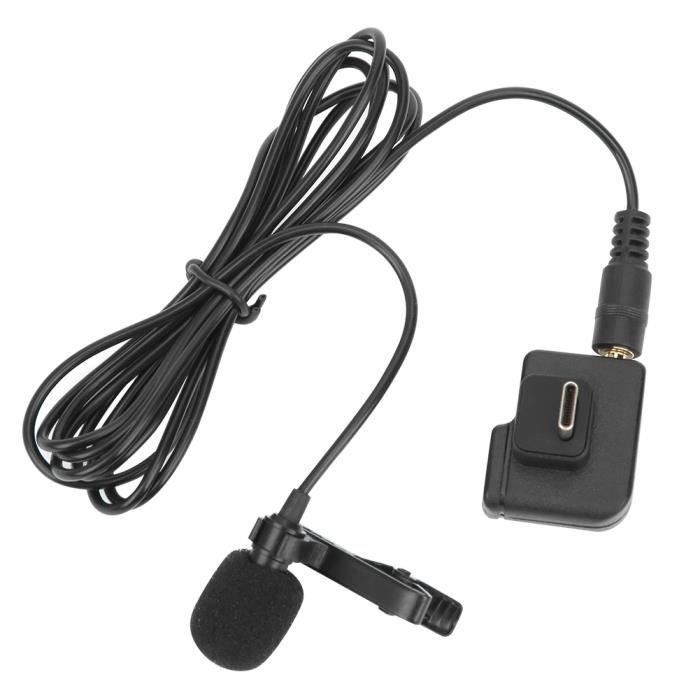 Petit Micro Serre-tête Léger Portable, Microphone à Condensateur, Sans