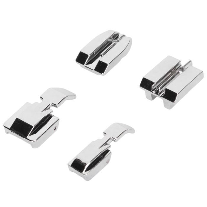 50 Bouchons Butoirs Métal Pour Fermeture éclair – Clips De Remplacement Pour Sacs, Réparation DIY, Accessoires Zipper