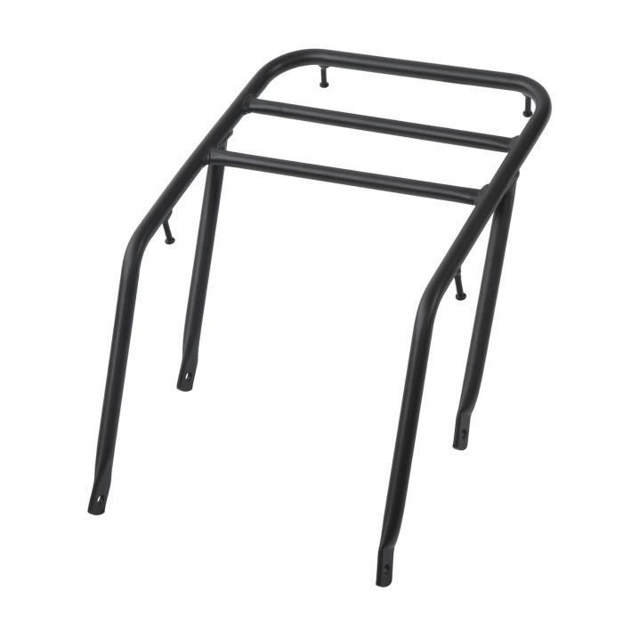Support de coffre à bagages pour porte-main arrière de moto en fer noir de remplacement pour