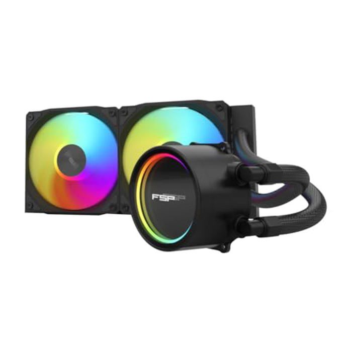 Refroidisseur AIO FSP WAK AE24 B 240mm LGA 1851 ARGB - vue 2