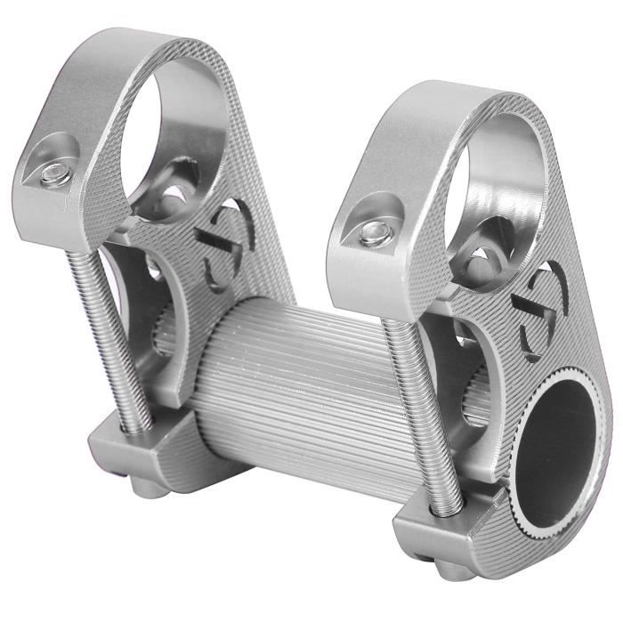 Accessoire Vélo,Double Tige De Guidon De Vélo Pliable,tige Relevable