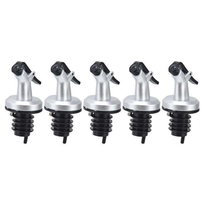 Lot De 12 Becs Verseurs D'Huile En Acier Inoxydable Avec 3 Brosses De Nettoyage Pour Vin