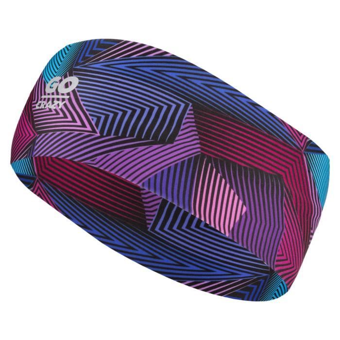 Bandeau d'été antidérapant pour femme avec texture marbre
