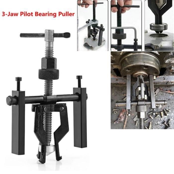 Outil Extraction Roulement Trou Borgne Kit Extracteur De Roulements CCLIFE 9 Pièces - Griffes 8-32mm Avec Marteau Coulissant - Pour Mécanique Masse Coulissante