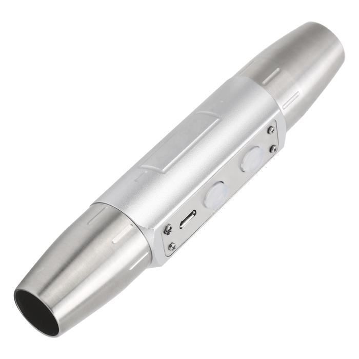 Lot De 2 Lampes Torches UV 365nm Rechargeables - Aluminium Portable (lumière Noire)