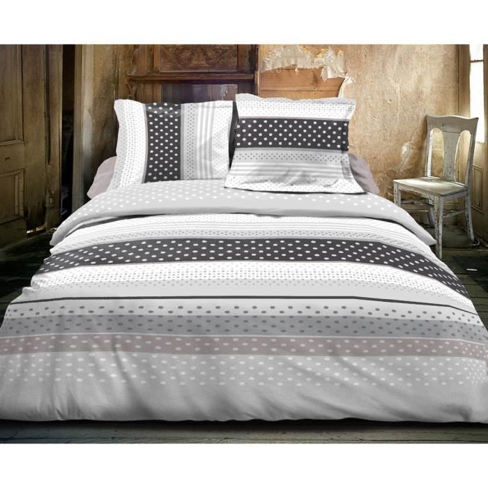 Géométrie Housse De Couette Géométrique Cercle Imprimé Parure De Lit