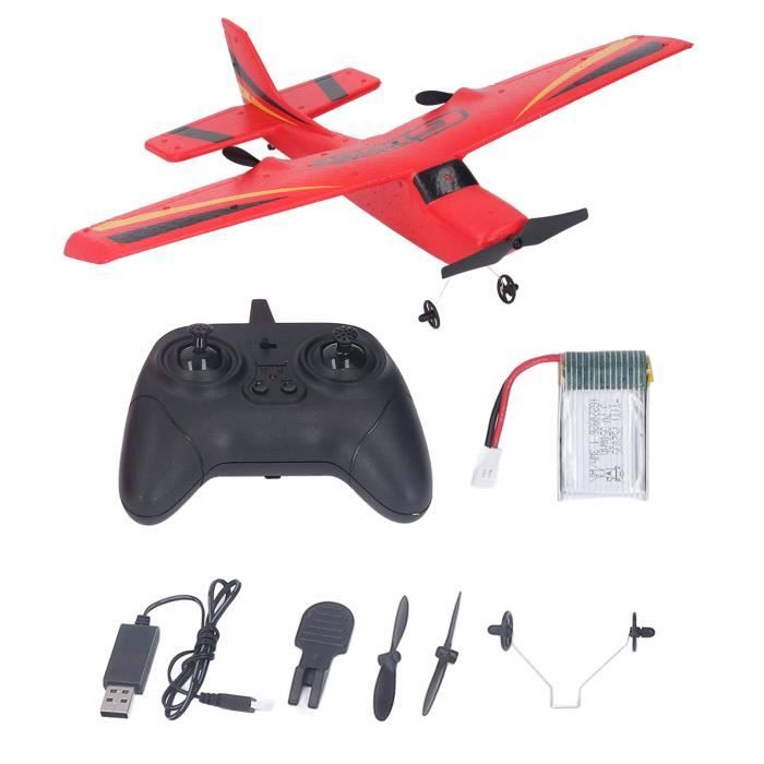 Avion RC Keenso F949S 2.4GHz 3 Canaux - Modèle Cessna-182, Vol Intérieur/extérieur, Gyroscope, 25 Min Autonomie - 7