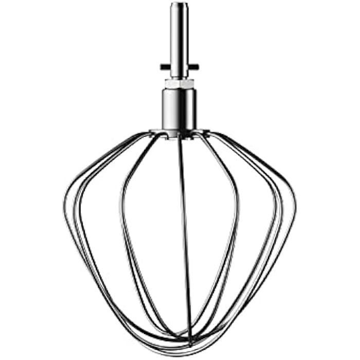 Fouet en acier inoxydable - Kenwood - KAT51.000SS - Compatible avec robots Kenwood - Facile à nettoyer - Durable