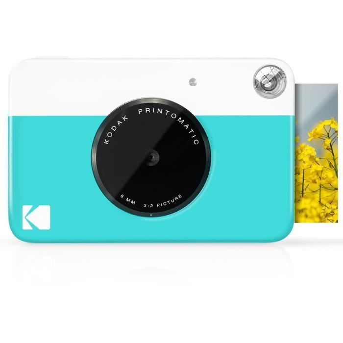 Appareil Photo numérique à Impression instantanée - KODAK - Printomatic - Bleu