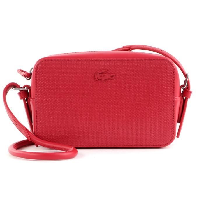 Pochette sales lacoste rouge
