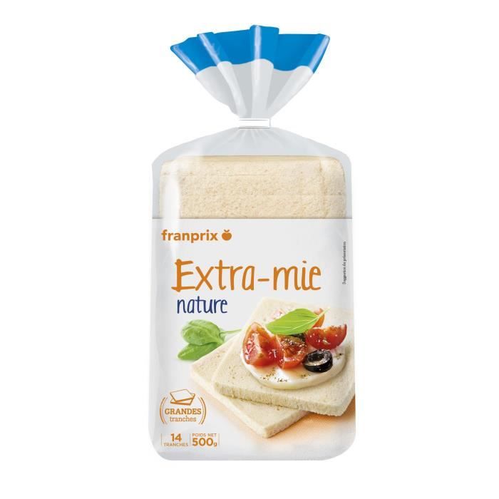 Franprix Pain De Mie Sans Croute Grande Tranches 500g Achat Vente Pain De Mie Toast Franprix Pain De Mie 500g Cdiscount