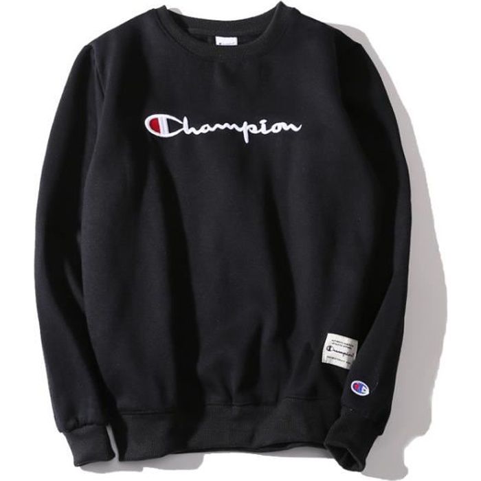 Pull Homme Marque Luxe Sweat Homme impression Sweat shirt Homme à capuche  Vêtement Masculin champion Noir 1 - Cdiscount Prêt-à-Porter