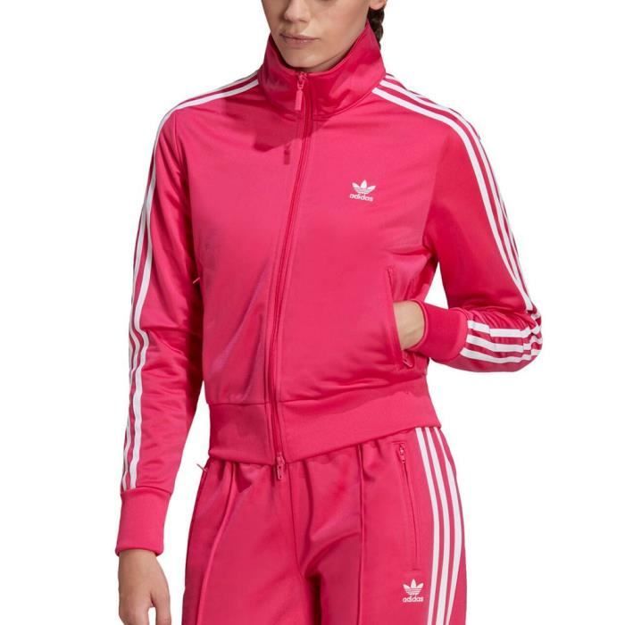 Adidas survetement rose discount