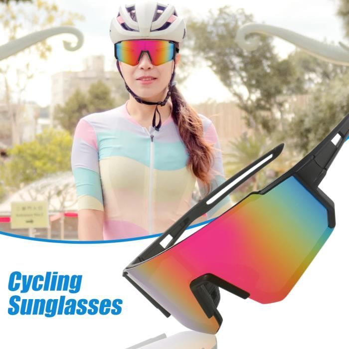 Lunettes de sport QINGQUE Cyclisme Anti-reflets Anti-UV