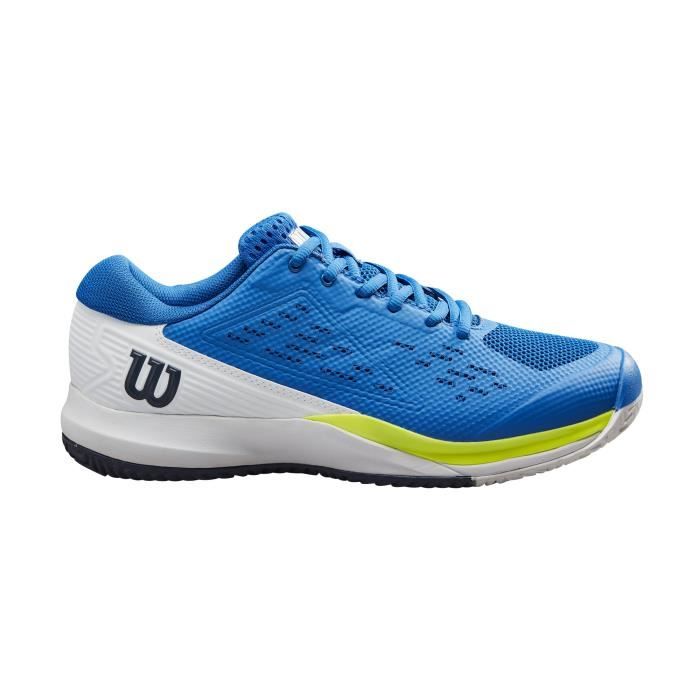 chaussures de tennis de tennis wilson rush pro ace - lapis/white/safety - 46