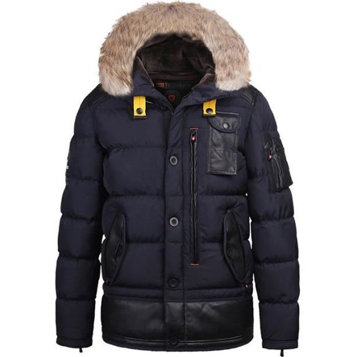 Doudoune homme de Marque Doudoune en cuir PU Festival d'automne et d