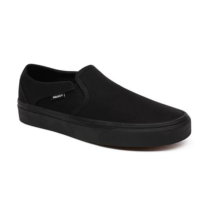 Vans Sneakers - Vans - Asher Canvas S - Femme - Noir - Confort Optimal - Semelle Rembourrée