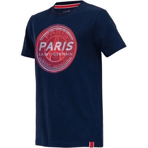 T-shirt Enfant - Paris Saint Germain - Logo Hologramme - 100% Coton - Manches Courtes - Respirant T-shirt Enfant - Paris Saint Germain - Logo Hologramme - 100% Coton - Manches Courtes - Respirant