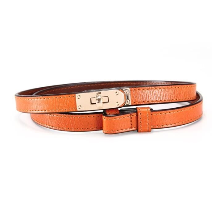 CEINTURE,Ceinture de marque de luxe réglable Taille féminine Ceintures