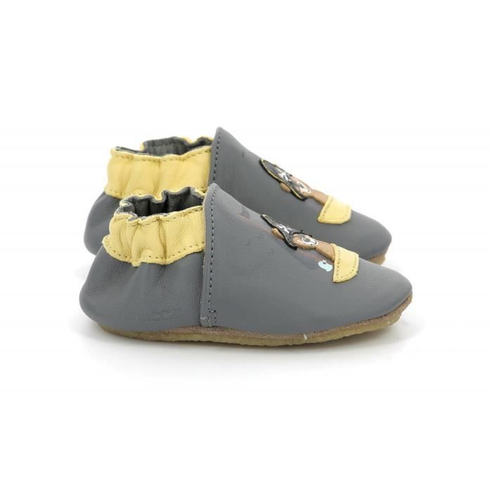 Roddeez ROBEEZ Chaussons Sea Bear Crp Gris Foncé Garçon Gris fonce - Cdiscount ...