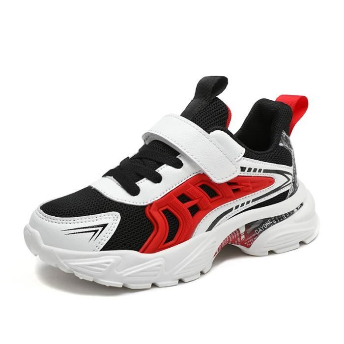 Basket Enfant Chaussures Garçon Fille Baskets Gris - Chaussures