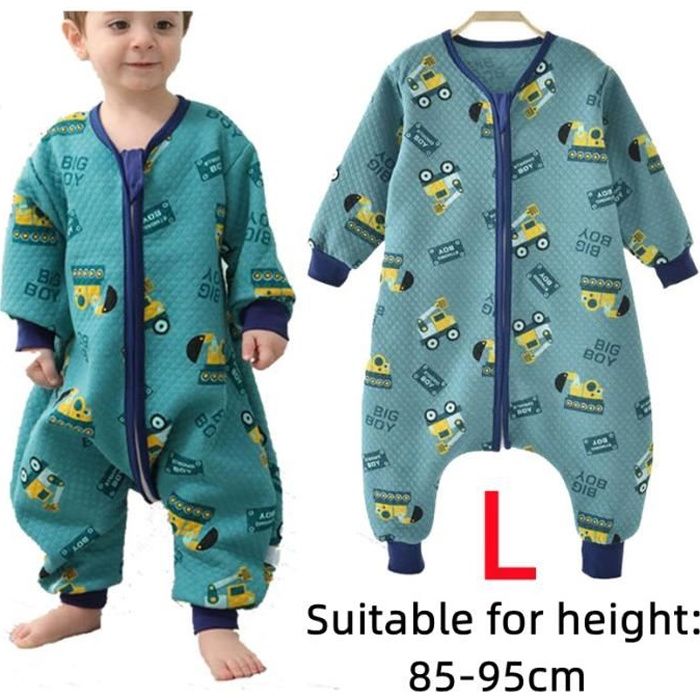 Gigoteuse Pyjama Turbulette Pied Sac de Couchage en Coton