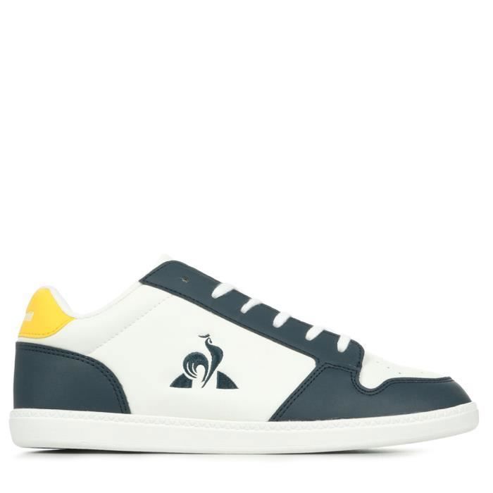 Le Coq Sportif Baskets - COQ SPORTIF - Breakpoint Gs Sport - Tige en cuir - Semelle confort - Lacets plats