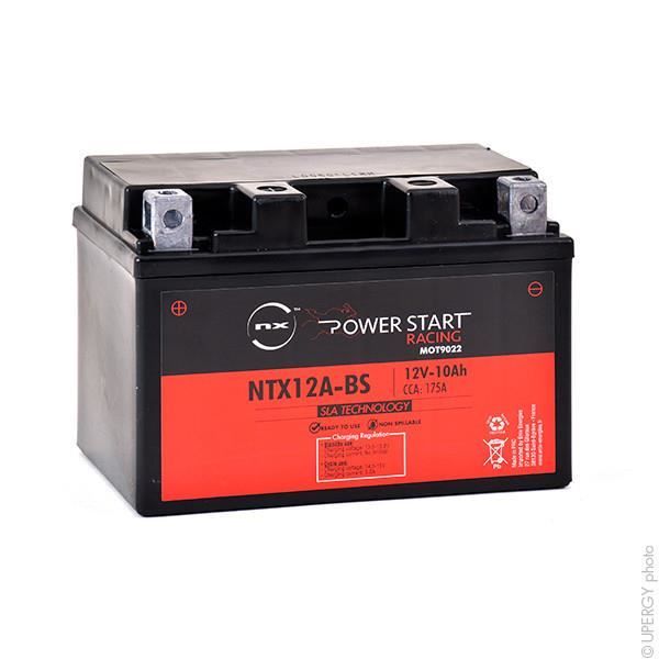 Batterie moto NTX12A-BS / YTX12A-BS 12V 10Ah-NX