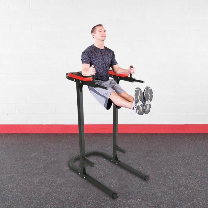 Tour De Musculation Multifonctions Barre De Traction Station De Tractions Dips Abdominaux Accoudoirs Poignees Pour Pompe Fitness Prix Pas Cher Cdiscount