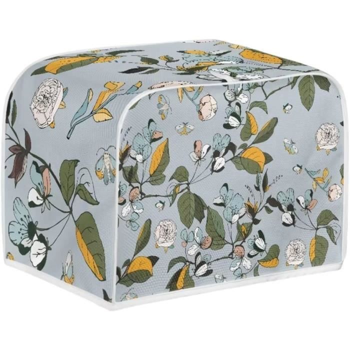 Housse Grille-Pain Xoenoiee Motif Tournesol - Protection Anti-Poussière Lavable Pour 4 Tranches