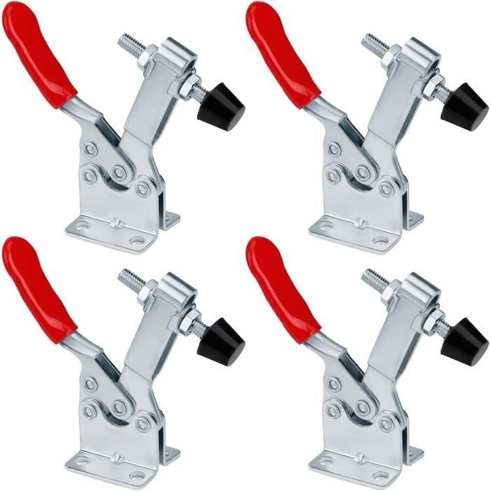 Pince à Bascule En Acier Inoxydable 304 - Capacité 136kg, Serrage Vertical/horizontal, Idéale Menuiserie - 11
