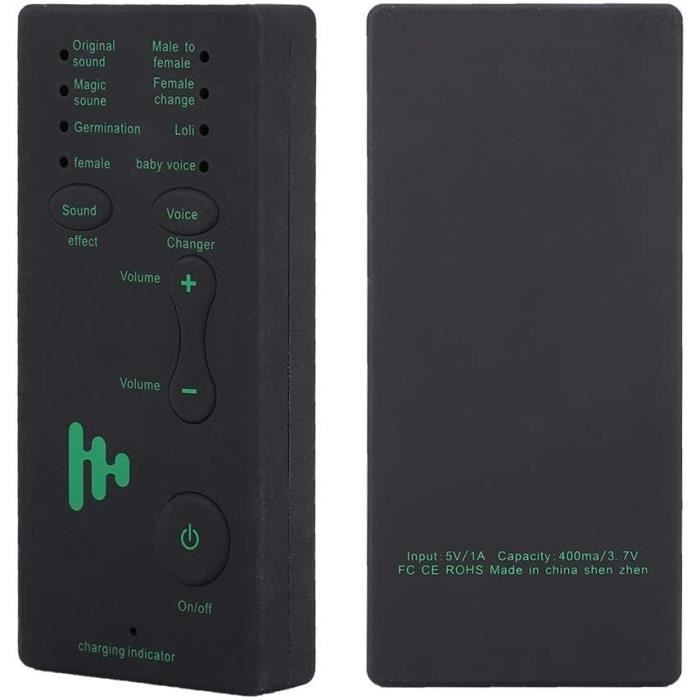 FHE-mini changeur de voix pour carte son Carte Son en Direct, Prise en FHE-mini changeur de voix pour carte son Carte Son en Direct, Prise en