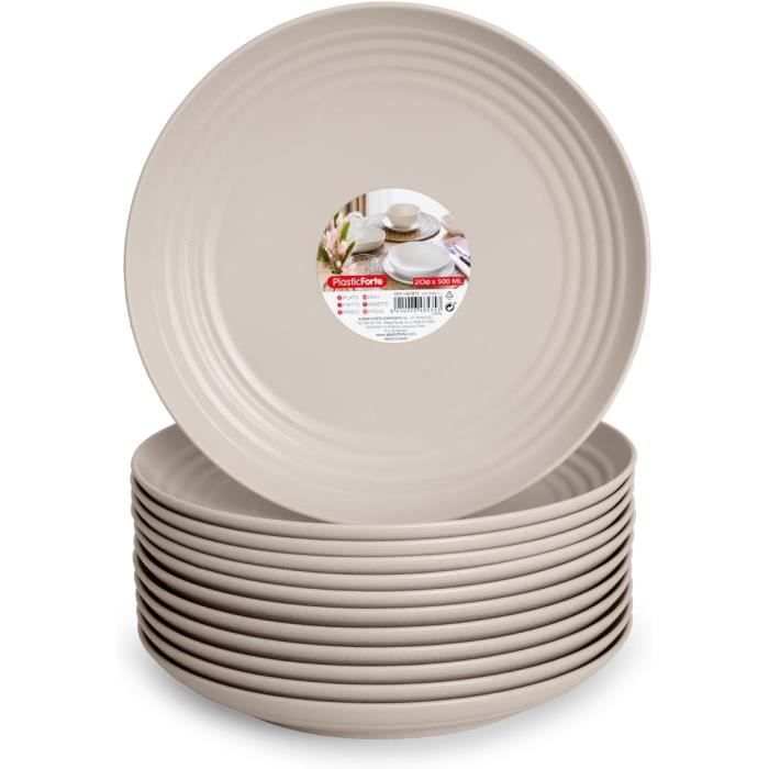 Assiette Nol Plastique Dur