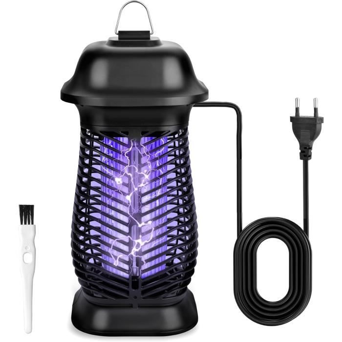 Lampe Anti Moustique, 360 ° UV Électrique Anti Moustique, 2 En 1 Tueur D'Insectes Électrique