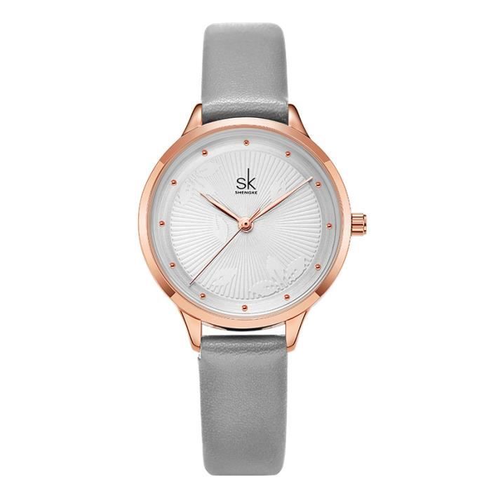 Montre gris clearance