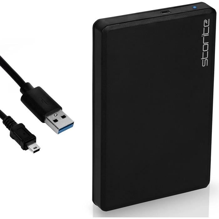 Disque Dur Externe Portable Storite 320Go USB 3.0 Ultra Fin - Compatible PC Mac PS4 PS5