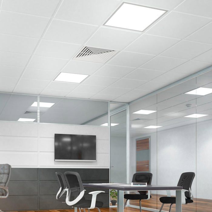 Cadre Encastré pour Panneaux LED 30x30 cm Blanc