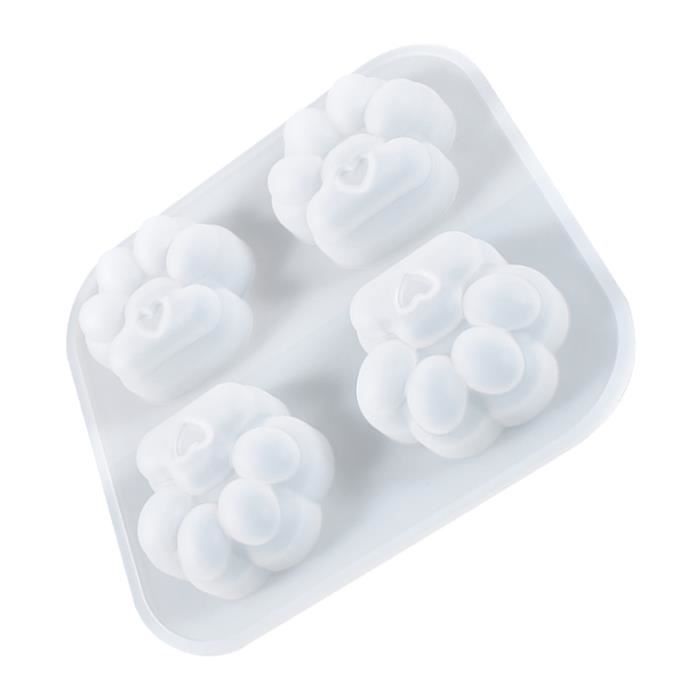 Moule En Silicone Maison - 1 Pièce Divisible En 4 - Pour Plâtre, Chocolat, Décoration - Style Européen