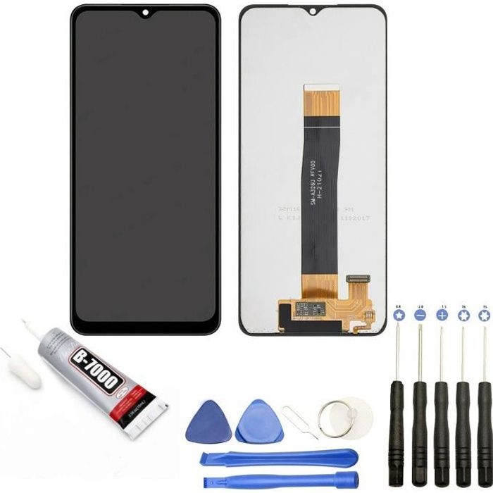 Écran LCD + Vitre Tactile Pour Vivo V23 5G - Noir - Avec Outils Et Colle B7000