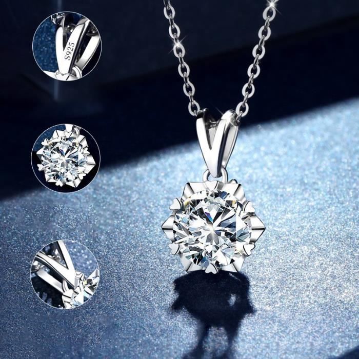 Collier VITATA Flocon de neige Argent 925 carat