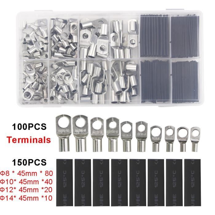 Genisys Lot De 6 Connecteurs De Câbles 2 Bornes De Connexion - Original 3M - Compatible Avec Honda Miimo 310 520 3000