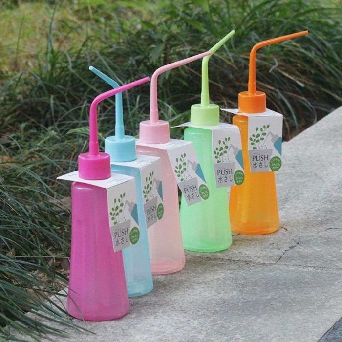 Lot De 3 Bouteilles Pipette 500ml - Pissette Plastique Pour Labo, Arrosage Plantes, Nettoyage - 7