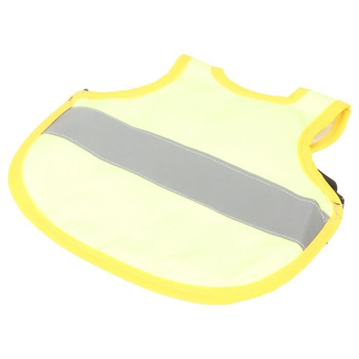 Gilet Réfléchissant Pour Poulet - Harnais Sécurité Nuit - Protection Plumage Et Froid - Taille Unique