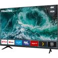 Téléviseur 4K HDR - HISENSE - 65A7100F - 164 cm - Smart TV - Alexa intégrée - Bluetooth - Ecran sans bord - Noir-1
