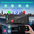 Autoradio Bluetooth PRUMYA 10.26 pouce multimédia sans fil CarPlay Android Mirroring Car DVR Recorder Dashboard pour Nissan Toyota-1