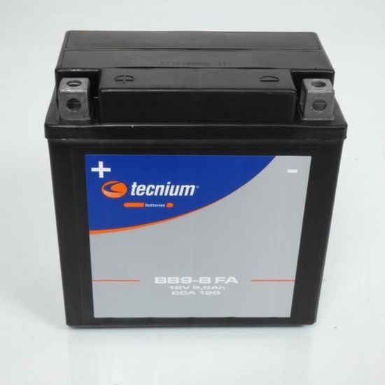 Tecnium Batterie SLA Tecnium pour Moto Honda 250 VTR 1988 à 1990 YB9-B Neuf 