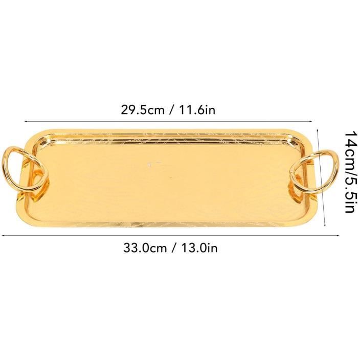 Lot De 8 Plateaux De Service Rectangulaires 17x17x1.5cm - Style Bois Pour Fêtes Et Restaurants